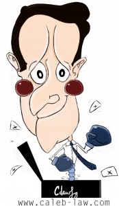 Prime Minister David Cameron Caricature