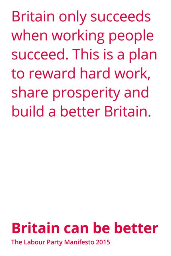 2015 Labour Party Manifesto