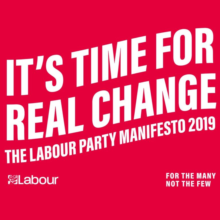 2019 Labour Party Manifesto