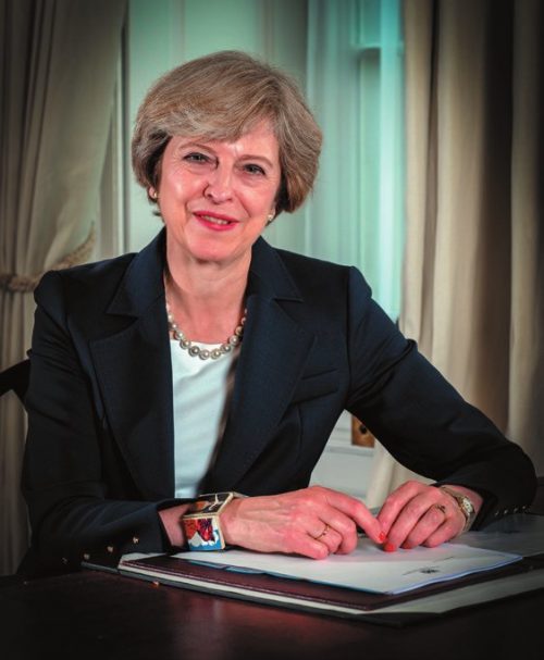 Prime Minister Rt Hon Theresa May MP